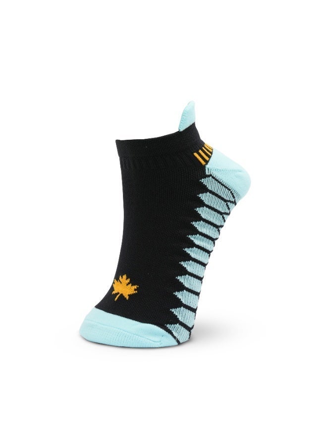 White Leaf 3 Pack Quick Dry Performance Ankle Socks - Multicolor - Image 4